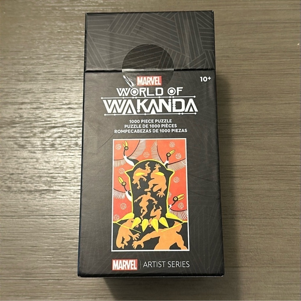 Disney Marvel World of Wakanda Jigsaw Puzzle 1000 Piece Black Panther New